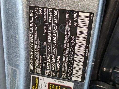 Certified 2024 Mercedes-Benz EQE 350+ 4MATIC SUV image 28