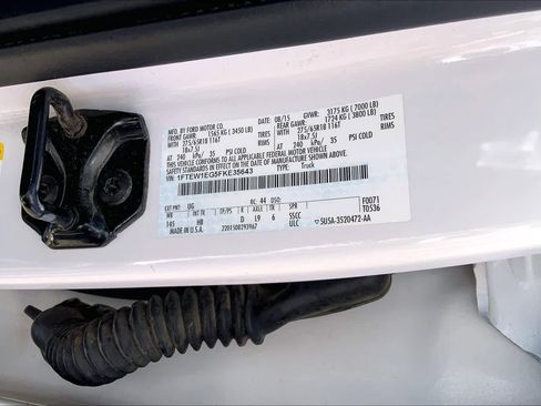 Used 2015 Ford F150 Lariat w/ Equipment Group 502A Luxury image 38