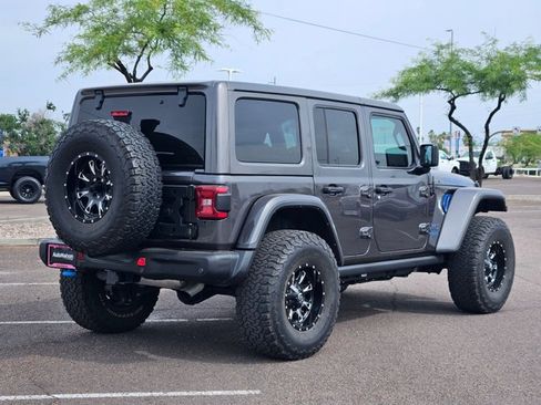 Used 2021 Jeep Wrangler Unlimited Rubicon 4xe w/ Steel Bumper Group image 8