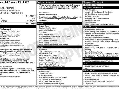 New 2026 Chevrolet Equinox EV LT image 6