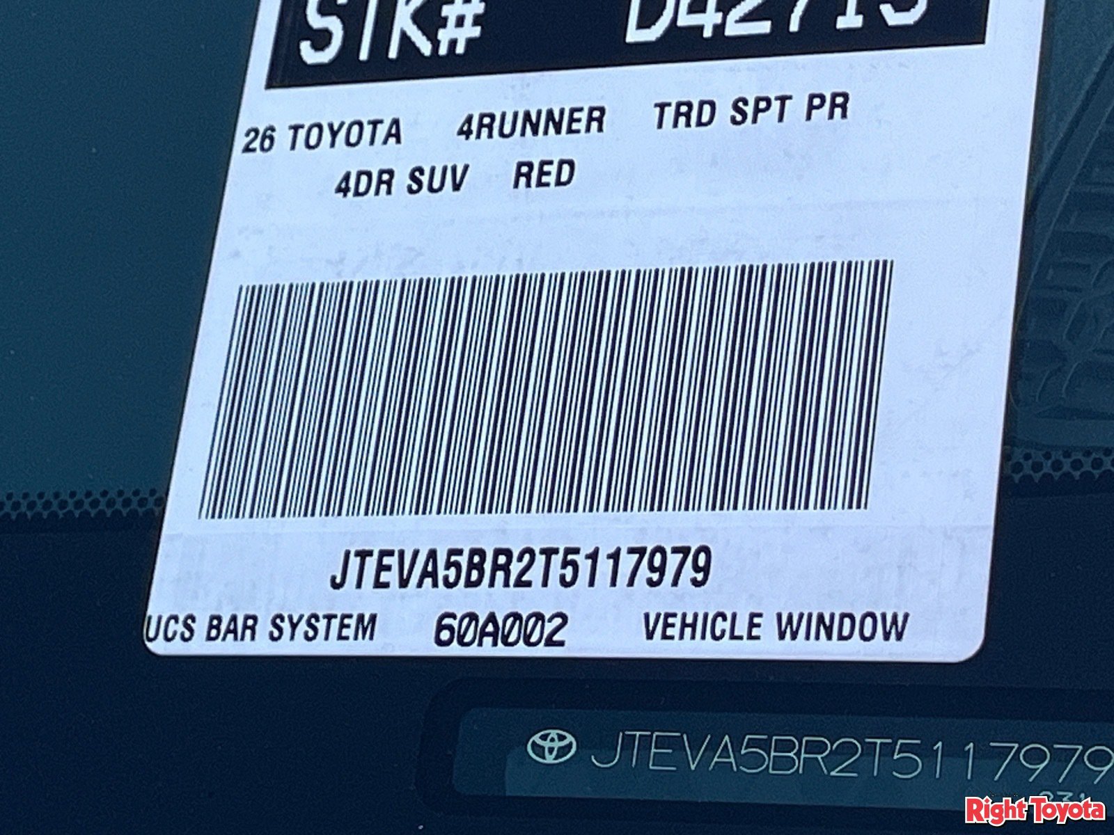 Certified 2026 Toyota 4Runner TRD Sport Premium AWD/4WD image 35