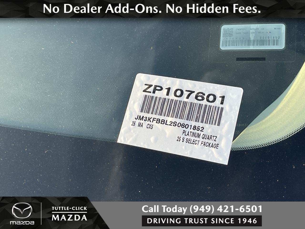 Used 2025 MAZDA CX-5 AWD 2.5 S w/ Select Package image 42