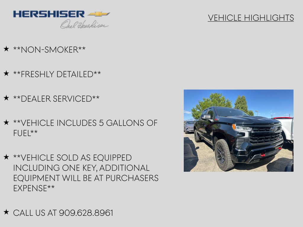 Used 2024 Chevrolet Silverado 1500 LT Trail Boss w/ LT Trail Boss Premium Package AWD/4WD image 5
