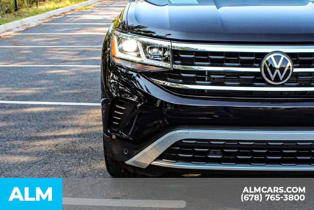 Used 2022 Volkswagen Atlas SE w/ Panoramic Sunroof Package FWD image 11