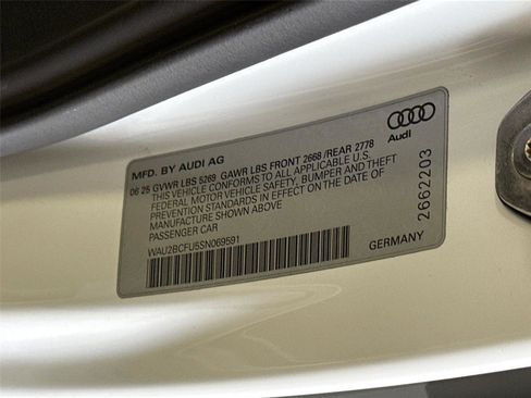 Certified 2025 Audi A5 2.0T Premium Plus w/ Premium Plus AWD/4WD image 33