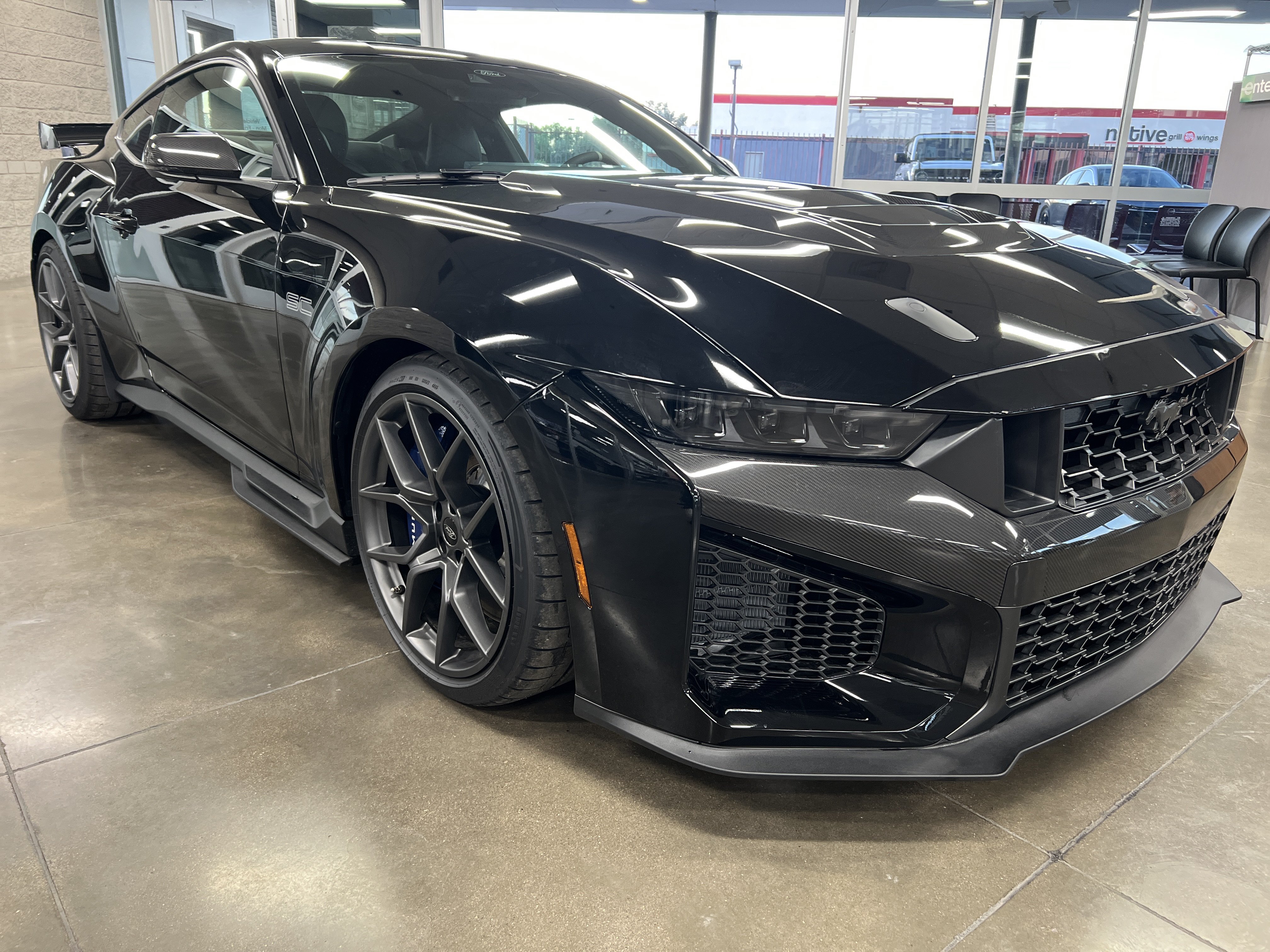 New 2026 Ford Mustang Dark Horse SC w/ Carbon Fiber Exterior Package RWD image 3