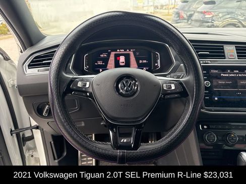 Used 2021 Volkswagen Tiguan SEL Premium R-Line w/ 3rd Row Seat Package image 10