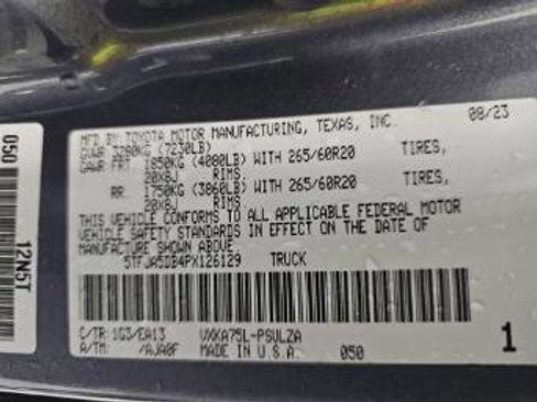 Used 2023 Toyota Tundra Limited image 33