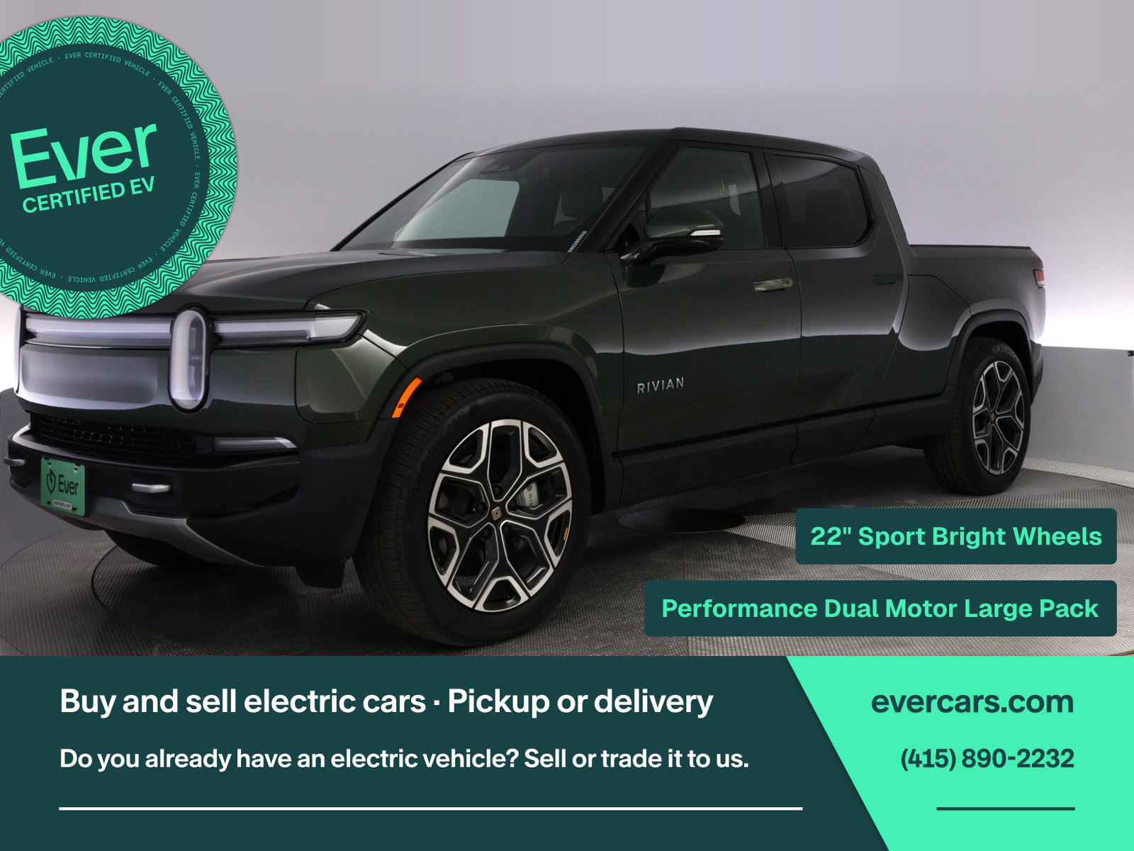 Used 2025 Rivian R1T Adventure Dual AWD/4WD image 1