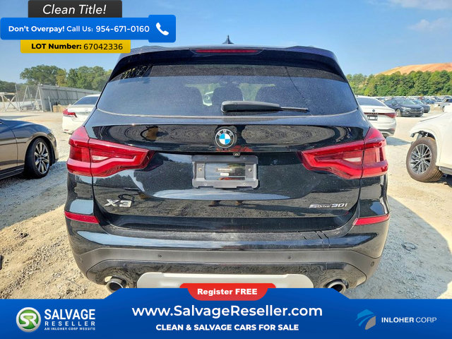 Used 2019 BMW X3 sDrive30i w/ Convenience Package RWD image 8