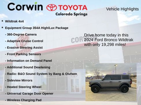 Used 2024 Ford Bronco Wildtrak image 6