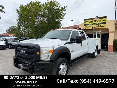 Used 2015 Ford F550 4x4 Crew Cab Super Duty image 1