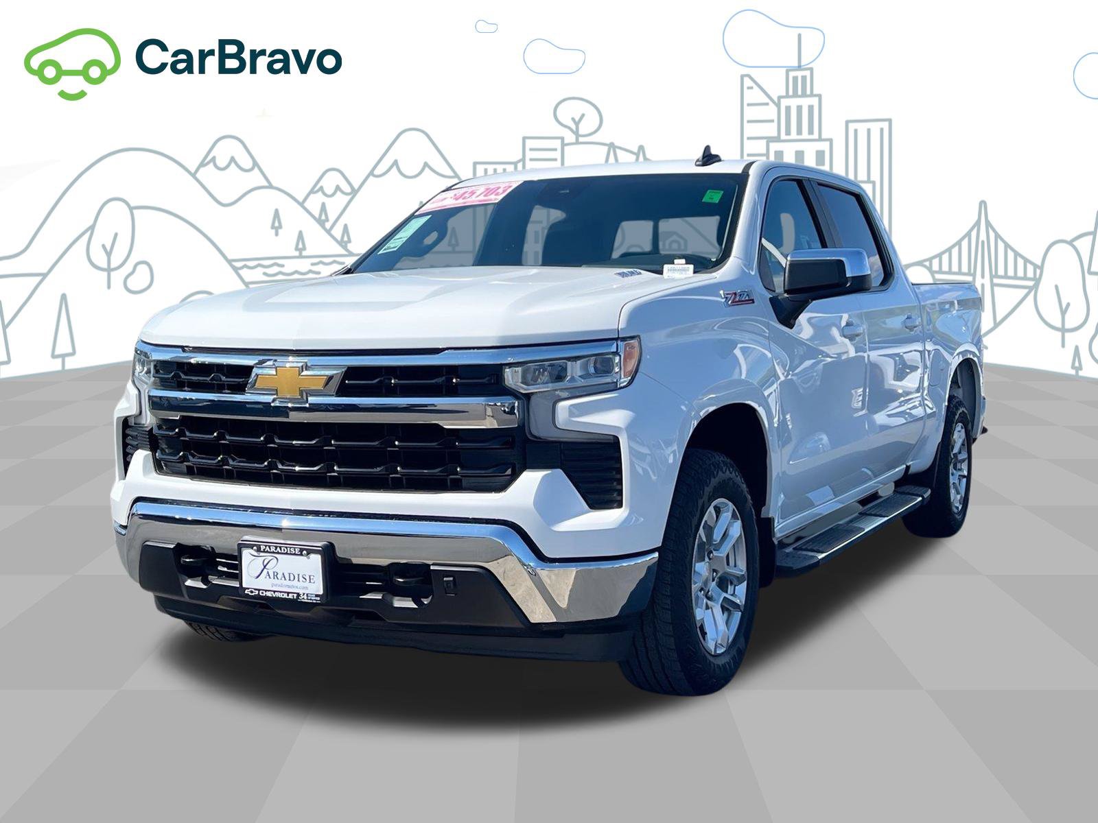 Certified 2022 Chevrolet Silverado 1500 LT w/ Z71 Off-Road Package AWD/4WD image 1