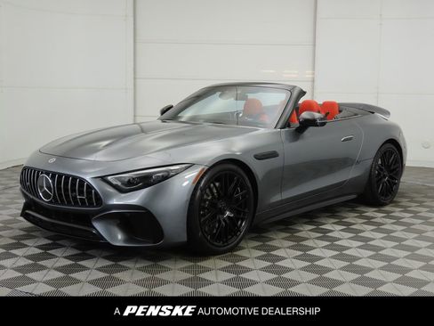 Used 2022 Mercedes-Benz SL 55 AMG 4MATIC image 1