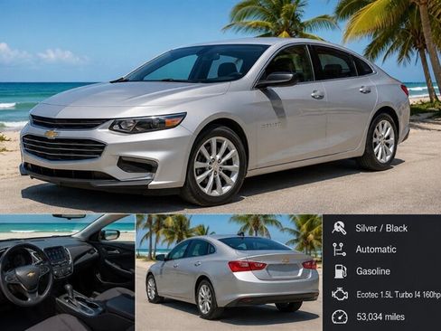 Used 2018 Chevrolet Malibu LT w/ Leather Package FWD image 1
