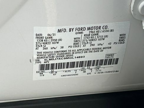 Used 2021 Lincoln Aviator Reserve w/ Equipment Group 202A image 40