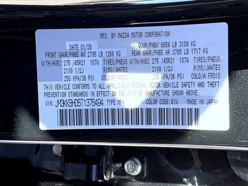 Certified 2026 MAZDA CX-90 3.3 Turbo w/ Preferred Package AWD/4WD image 26