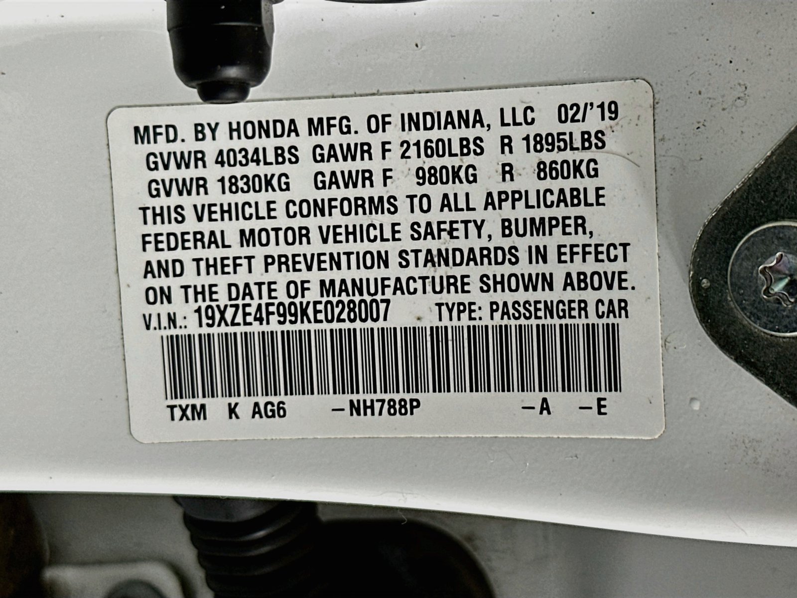 Used 2019 Honda Insight Touring image 32