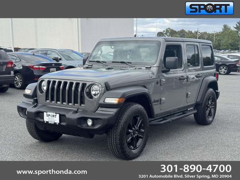 Used 2021 Jeep Wrangler Sport image 1