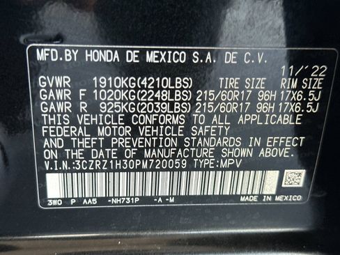 Used 2023 Honda HR-V LX image 36