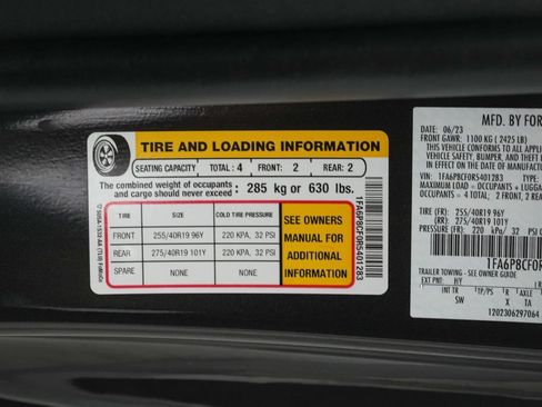 Certified 2024 Ford Mustang GT Premium w/ GT Performance Package RWD image 32