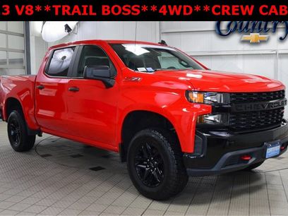 Certified 2021 Chevrolet Silverado 1500 Custom Trail Boss w/ LPO, Dark Essentials Package