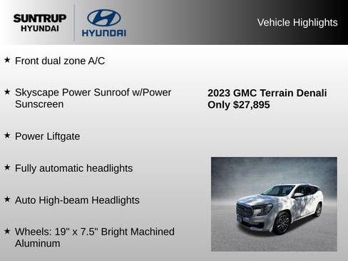 Used 2023 GMC Terrain Denali AWD/4WD image 16