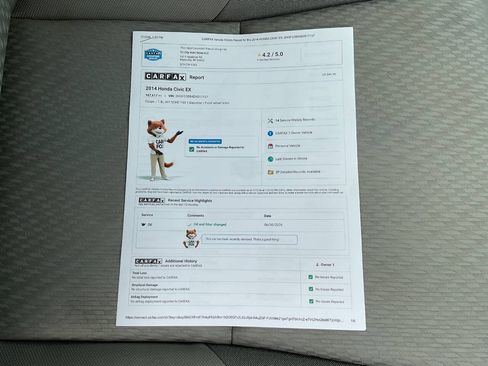 Used 2014 Honda Civic EX image 38