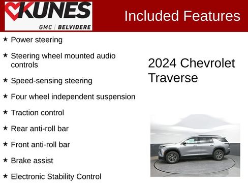 Used 2024 Chevrolet Traverse LT AWD/4WD image 3