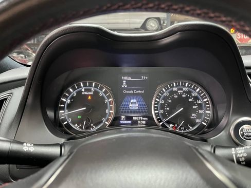 Used 2019 INFINITI Q50 Red Sport 400 w/ Sensory Package AWD/4WD image 12