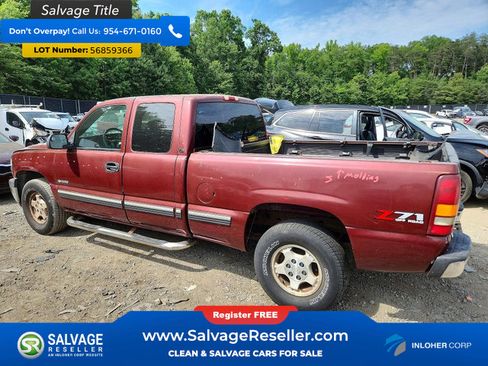 Used 2001 Chevrolet Silverado 1500 LS w/ Off-Road Chassis Pkg AWD/4WD image 3