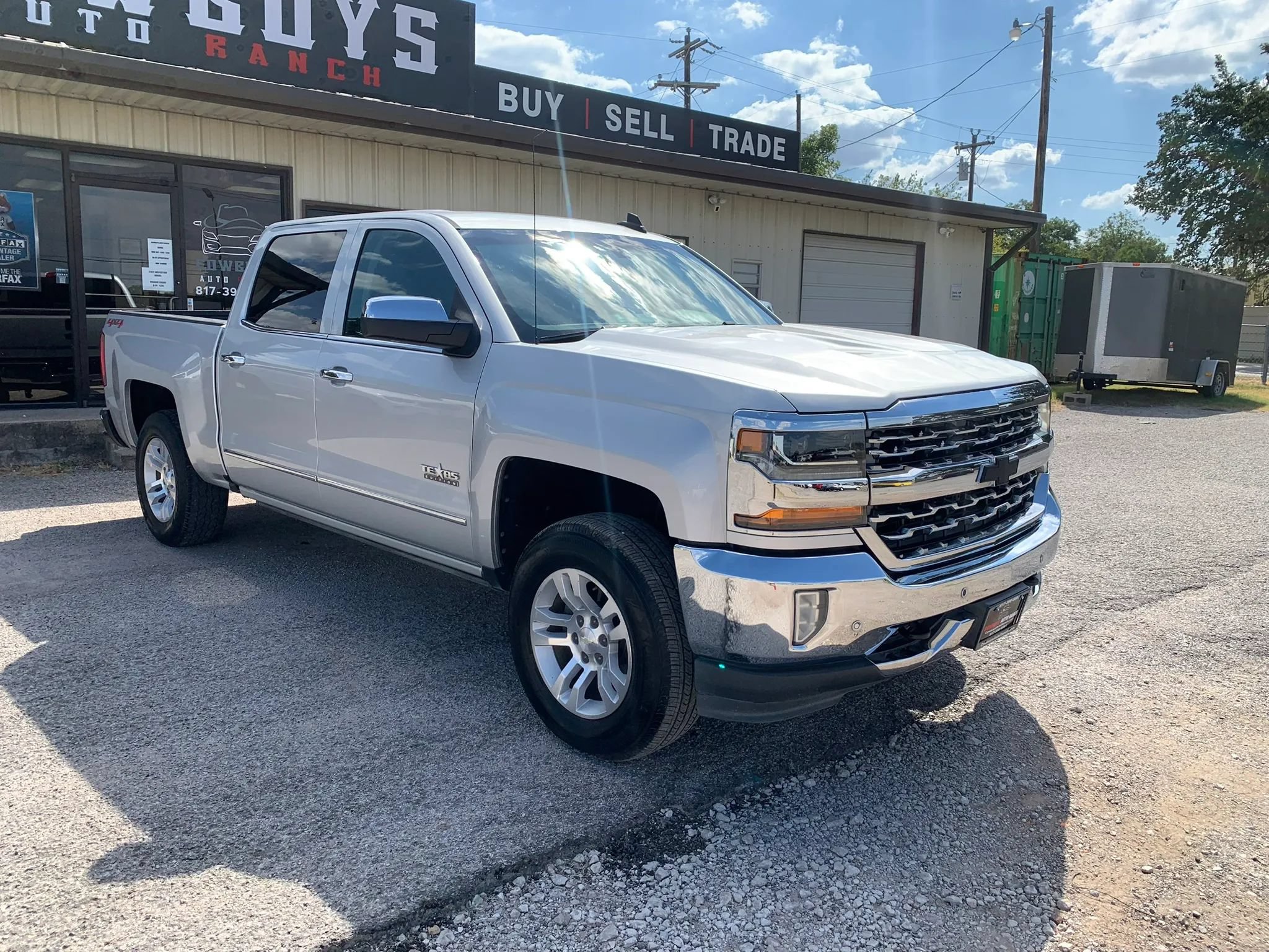 Used 2017 Chevrolet Silverado 1500 LTZ w/ Texas Edition AWD/4WD image 4