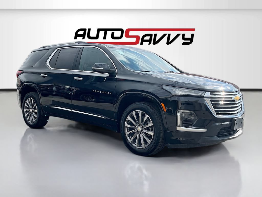 Used 2023 Chevrolet Traverse Premier w/ LPO, Floor Liner Package AWD/4WD image 1