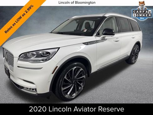 Used 2020 Lincoln Aviator Reserve w/ Equipment Group 202A AWD/4WD image 1