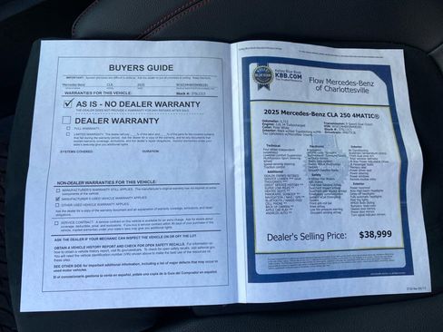 Certified 2025 Mercedes-Benz CLA 250 4MATIC image 33