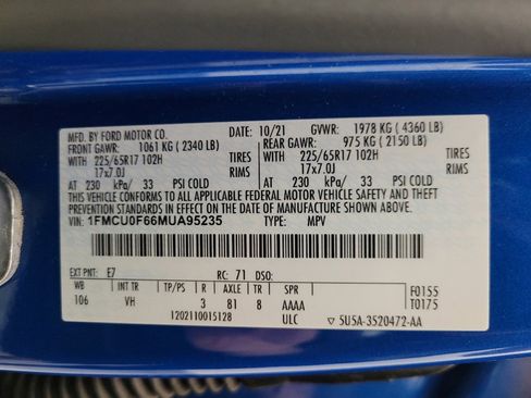 Used 2021 Ford Escape S image 33