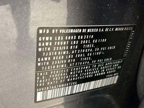 Used 2022 Volkswagen Tiguan SE AWD/4WD image 31