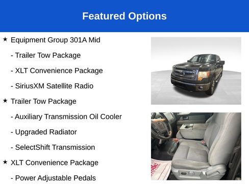 Used 2014 Ford F150 XLT w/ XLT Chrome Package image 3