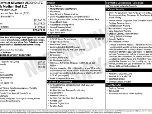 Used 2024 Chevrolet Silverado 2500 LTZ AWD/4WD image 52
