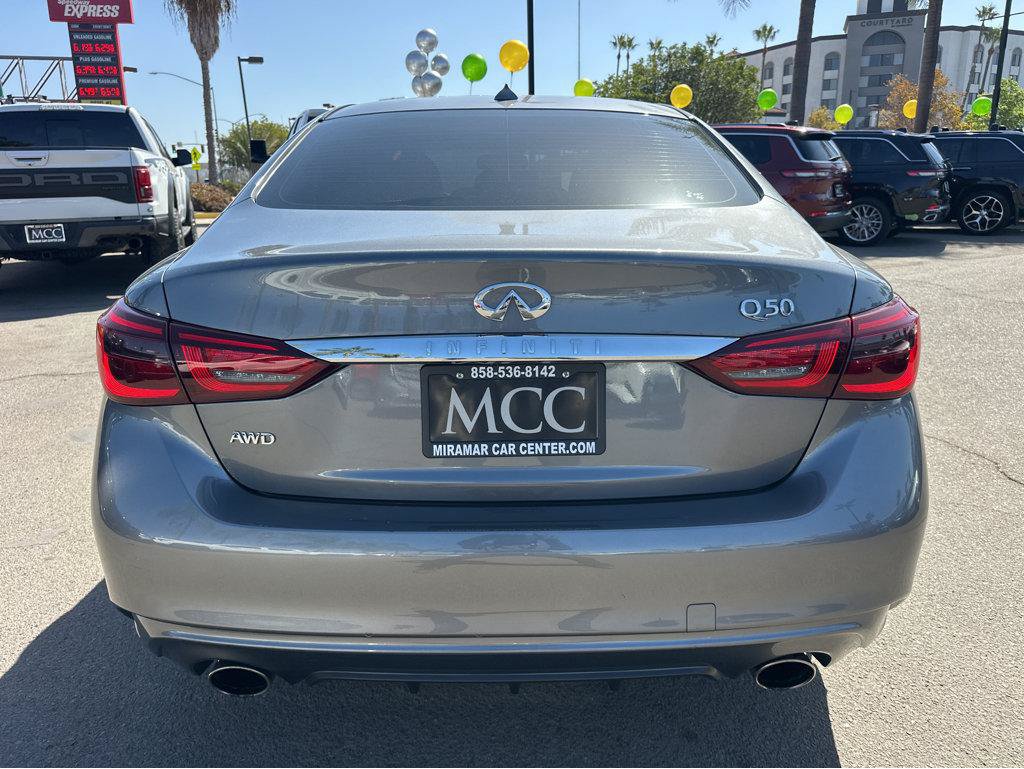 Used 2021 INFINITI Q50 Pure w/ Cargo Package AWD/4WD image 12