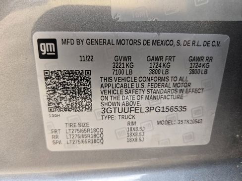 Used 2023 GMC Sierra 1500 AT4X image 31
