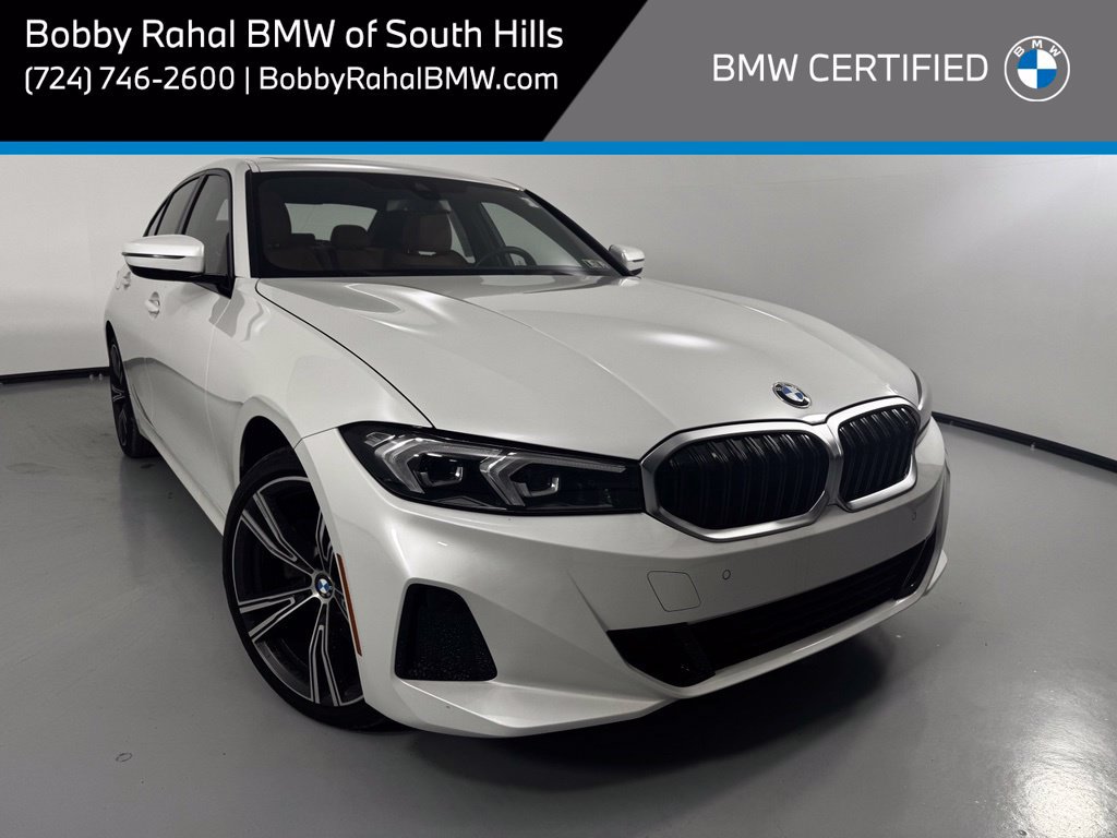 Certified 2023 BMW 330i xDrive Sedan w/ Premium Package AWD/4WD image 1