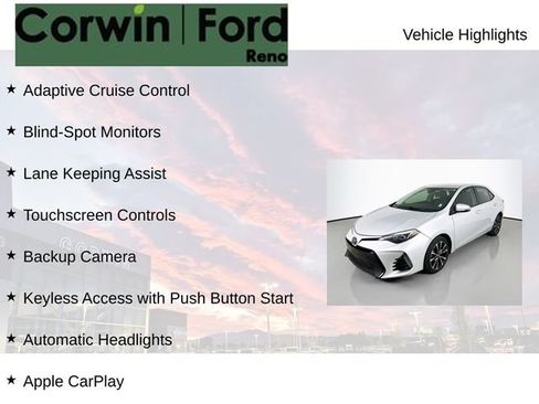 Used 2019 Toyota Corolla SE FWD image 7