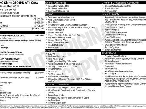New 2026 GMC Sierra 2500 AT4 w/ AT4 Premium Plus Package AWD/4WD image 10