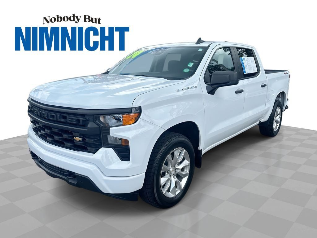 Used 2024 Chevrolet Silverado 1500 Custom AWD/4WD image 1