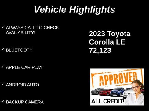 Used 2023 Toyota Corolla LE FWD image 9