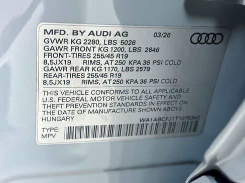 New 2026 Audi Q3 quattro 2.0T AWD/4WD image 27
