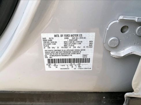 Used 2025 Ford Explorer Platinum w/ LUX Leather Package image 69