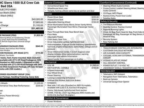 Used 2015 GMC Sierra 1500 SLE w/ SLE Value Package image 10