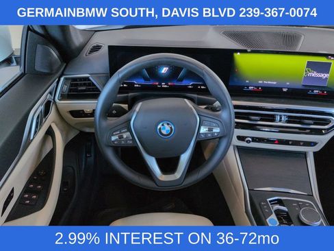 Certified 2023 BMW i4 eDrive40 w/ Parking Assistance Package RWD image 17